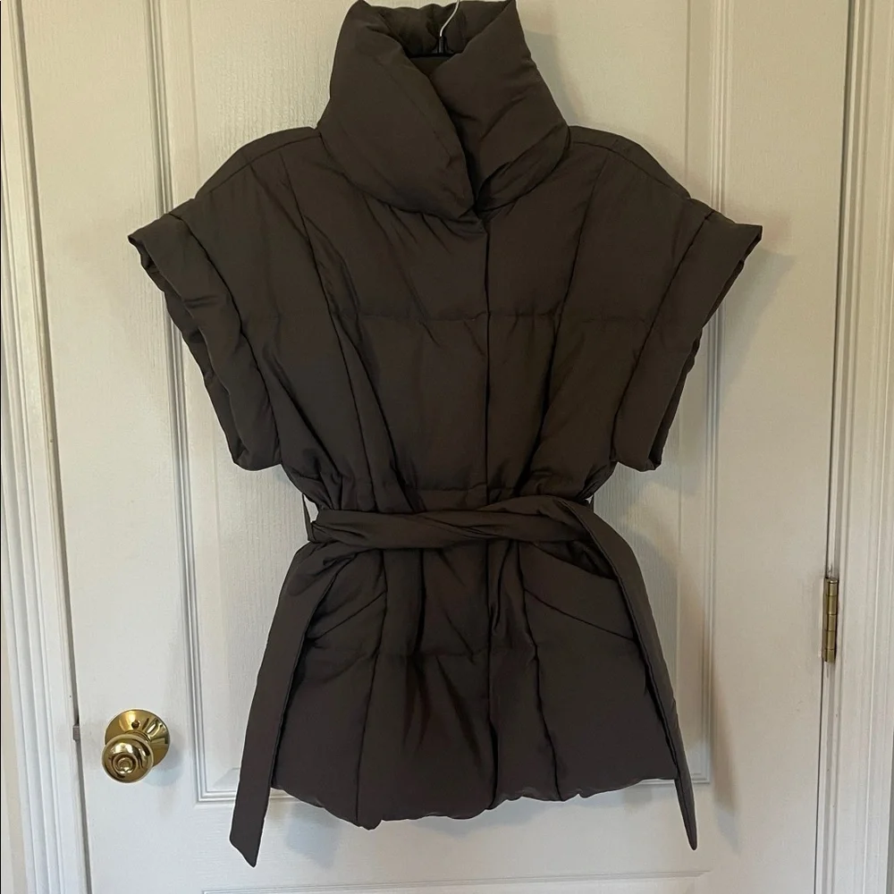 MARELLA Gray Puffer Jacket